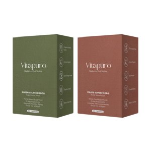 Vitapuro - Greens and Fruits Superfoods (Combo Pack)