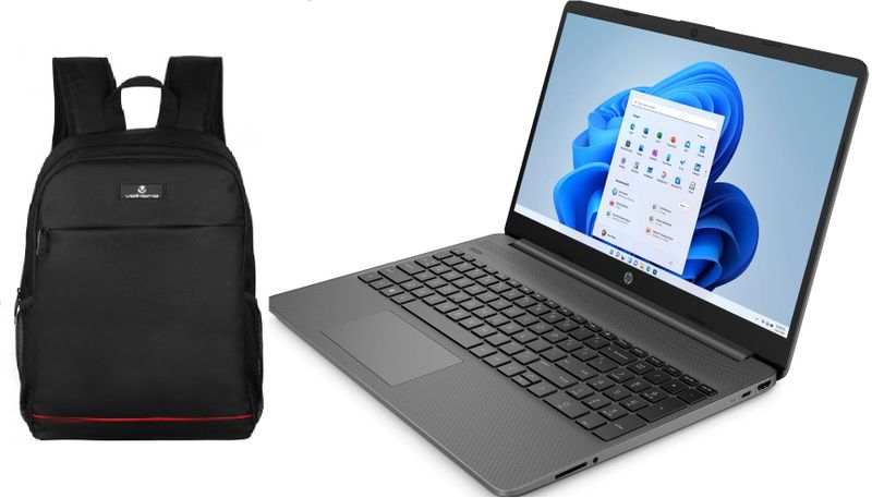 HP 250 G9 N4500 4GB 256GB SSD Full HD - Back pack