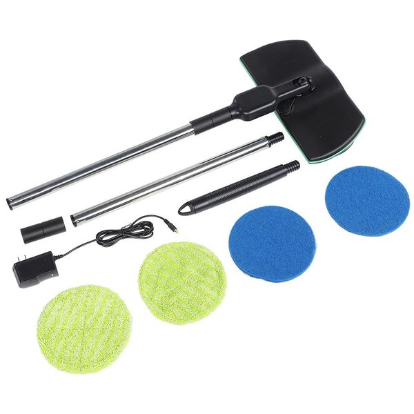 Electric Wireless Rotary Mop with Adjustable Rod for Wood Floors
