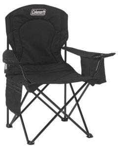Coleman Quad Camping Chair with Cooler, Steel Frame - 150kg