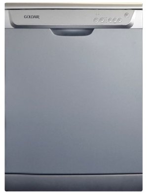 Goldair - 12 Place Dishwasher - Silver