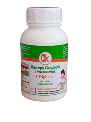 AK Garcinia Cambogia with Triphala - Natural Slimming Capsules | 60 Cap