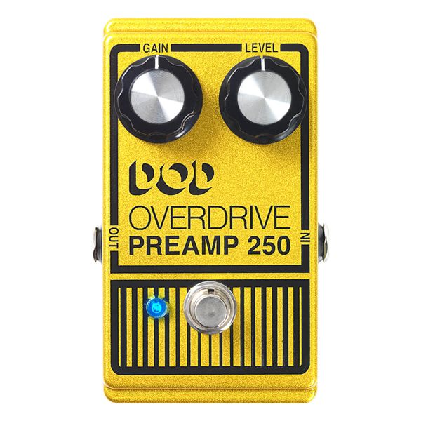 DOD Overdrive Preamp 250 Pedal for Guitars