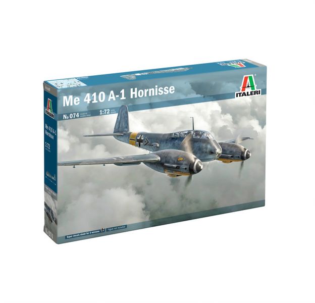 Italeri 1/72 Messerschmitt Me 410 A-1 Hornisse Plastic Model Kit