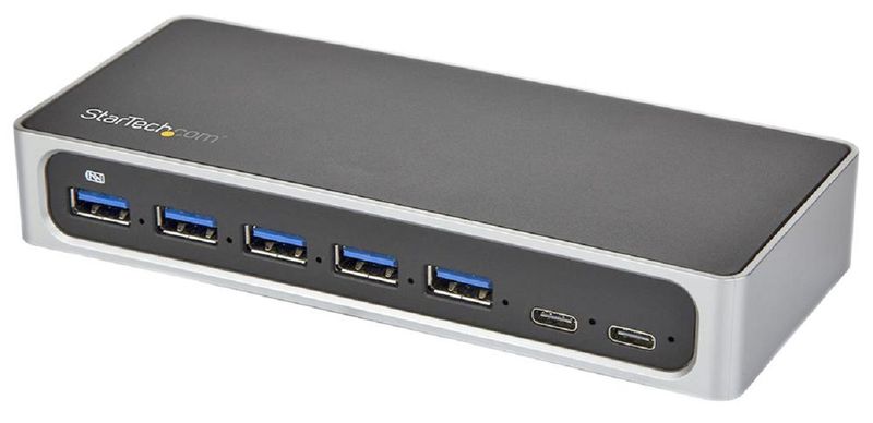 Startech (HB30C5A2CSC) Hub, USB-C, 7 Ports, 5 Gbps, Mains Powered