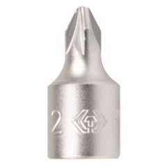 King Tony - Socket Bit 1/4" Pozi Pz4 - 12 Pack
