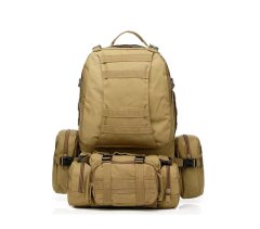 Tactical Backpack with 3 Molle Bags