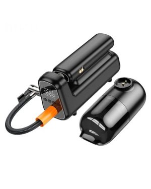 5 in 1 Multifunctional Car Vacuum Cleaner and Air Pump By Borofone PB