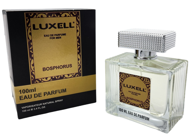 LUXELL - BOSPHORUS Perfume for Men - Aquatic and Aromatic Fragrance - 100ml
