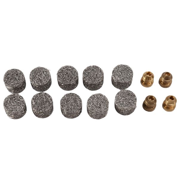 4 Pieces Foam Cannon Orifice Nozzle Tips and 10 Maker