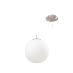 Eurolux - 60W Opal Rondo Pendant - 250mm