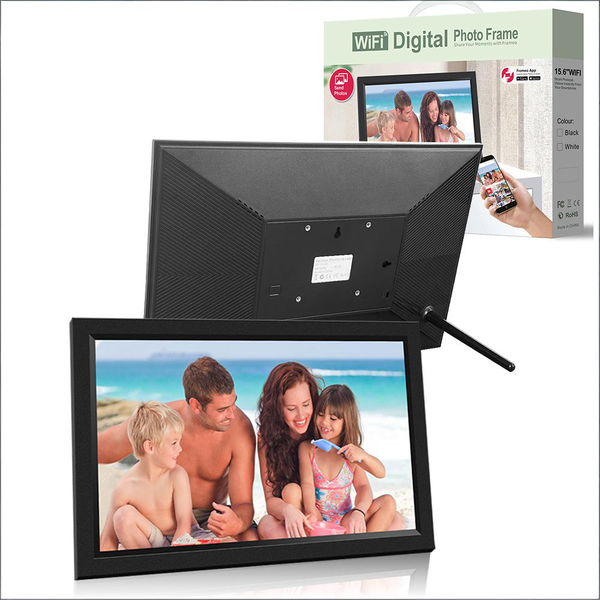 15.6-Inch Digital Photo Frame 32GB 2K resolution Touch Screen