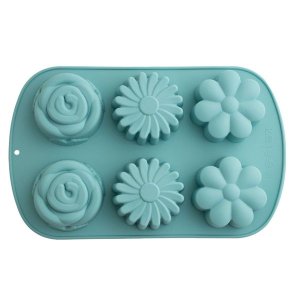 Topstar Silicone Flower Shape Baking Molds