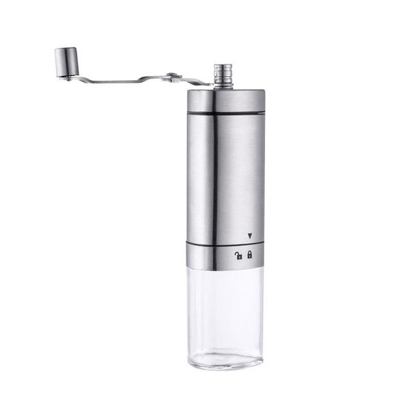 Portable Coffee Mill Adjustable Stainless Steel Coffee Mill Cocoa Beans Co
