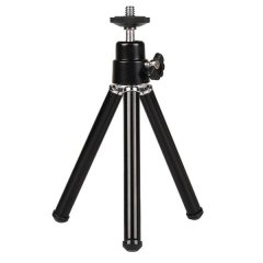 Lightweight Mini Tripod Adjustable Mini Tripod Aluminum Alloy Black