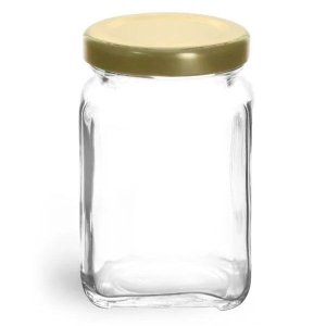 SPICE JAR 250ML SQUARE 6PCS - KITCHEN ESSENTSILS -Crockery Centre