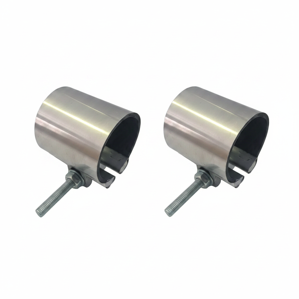 Klinger 15mm x 75mm Half Clamp for Secure Fastening - 2 Pack