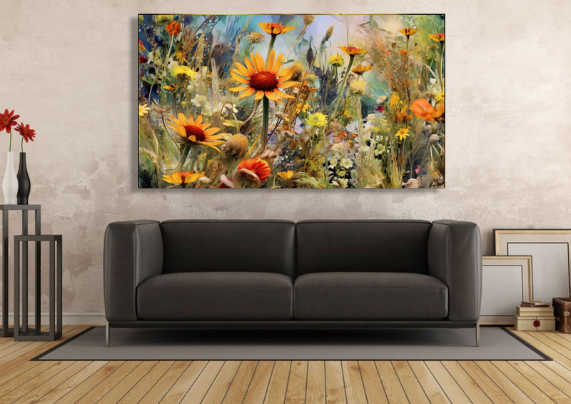 Canvas Wall Art - Wildlife Kaleidoscope Abstract - IM0318