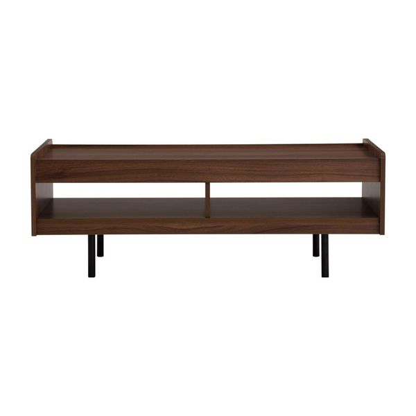 Bragg Denver Coffee Table, Walnut &amp; Black