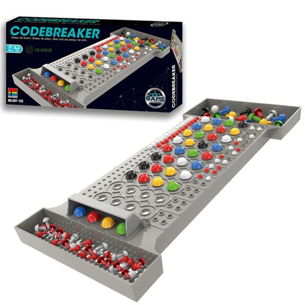 ULNSUE Code Breaker Board Game Mastermind Logic Puzzle Game for Kids&amp;Family