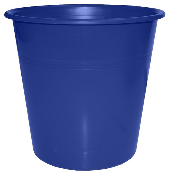 Bantex Waste Paper Bin 10 Litre Round - Blue