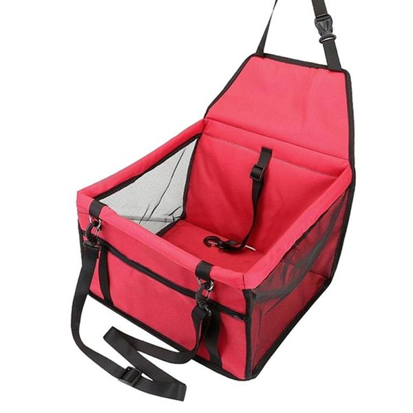 Car Booster Seat Carrier for Dogs - Red
