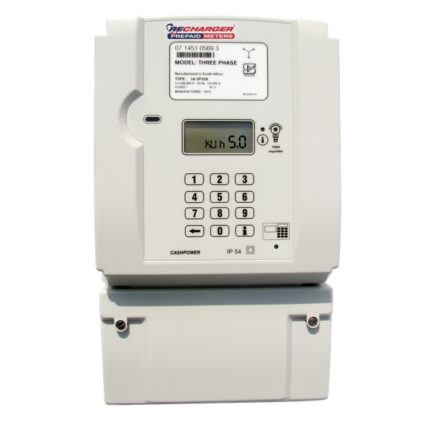 Recharger Landis &amp; Gyr Three Phase 100Amp Prepaid Electricity Meter