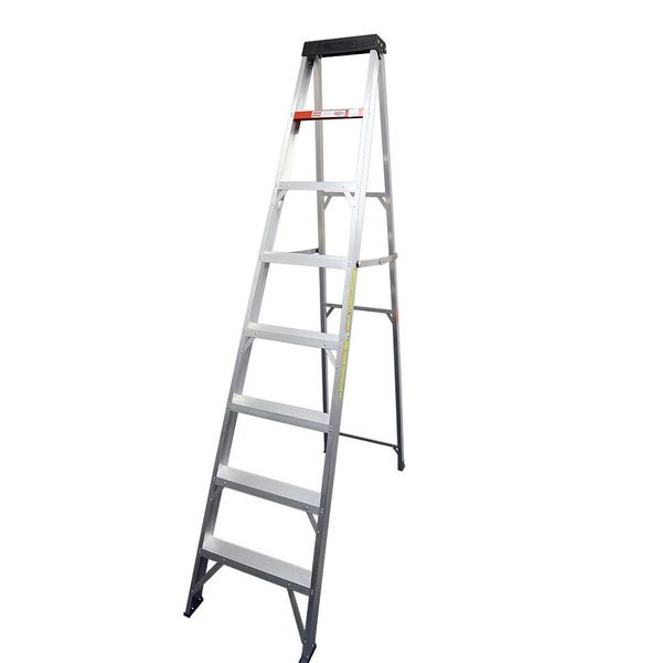 Tradequip - Ladder 8 Step A Frame - Aluminium