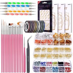 Nail Art Tools Stickers Nail Decoration Kit