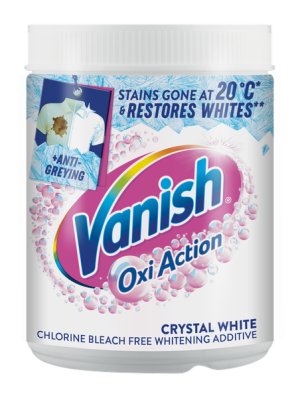 Vanish 800g, Laundry Stain Remover, Power O2, Crystal White