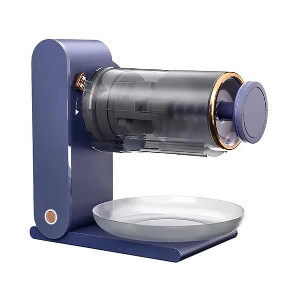 Double Knife Electric Ice Shaver Smoothie Maker Ice Crusher Machine