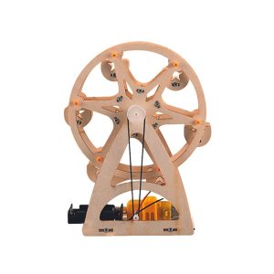 STEM Ferris Wheel Kit - DIY Engineering Amusement Ride Toy | Bubblegum Inc.