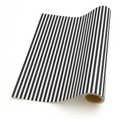 Gift Wrapping Paper 5m Roll - Pin Stripe Design printed on Semi-Gloss Paper