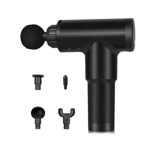 Muscle Relief Fascial Gun Massager With 4 Massage Tips-HG-320