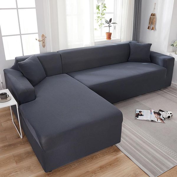 Strechable Plain Sofa Covers.