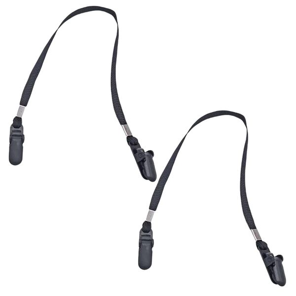 Fashion Multi-Functional Lanyard Hat Strap Clips Set Of 2 -25cm