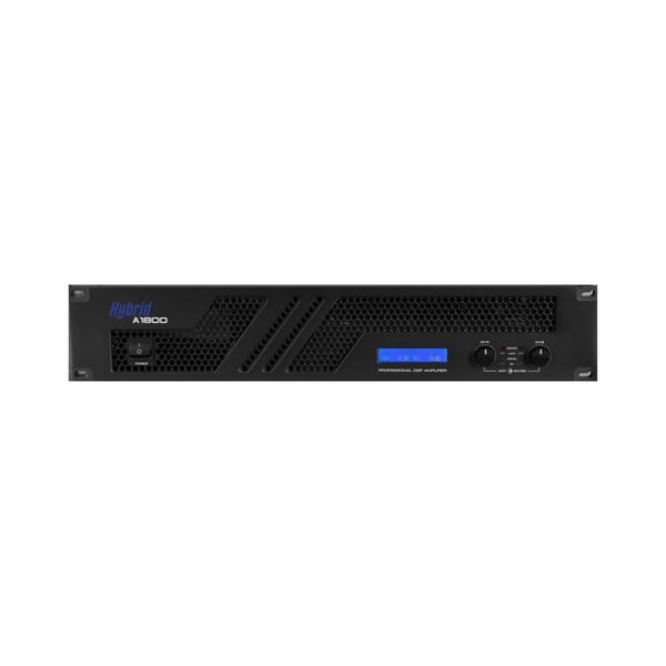 Hybrid A1800MK Amplifier 2 x 900w rms 4ohm with Dsp