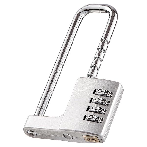 Combination Padlock Gym Locker Code Long Adjustable Shackle Cabinet Lock