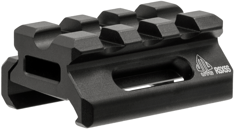 UTG Super Slim Picatinny Riser Mount, 0.5", 3 Slots