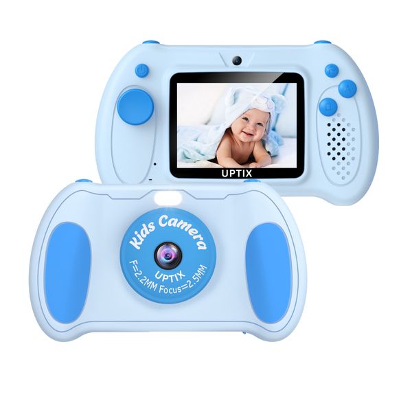Uptix Kids Camera for Digital Photos &amp; Videos | 3 Games | Frames &amp; Selfies