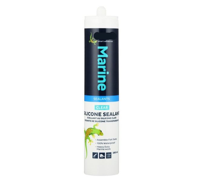 Marine Silicone Sealant Clear 280 ml