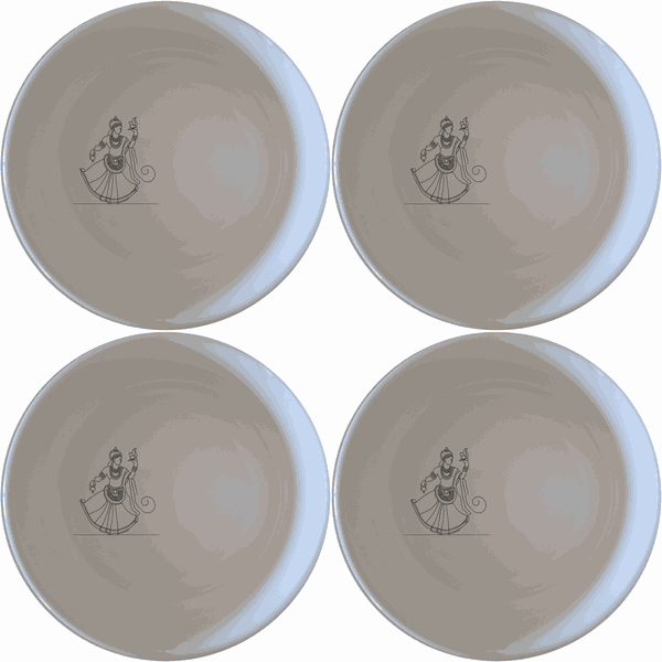 North Indian Cultural Imagery Bowl Set of 4 - Range 1