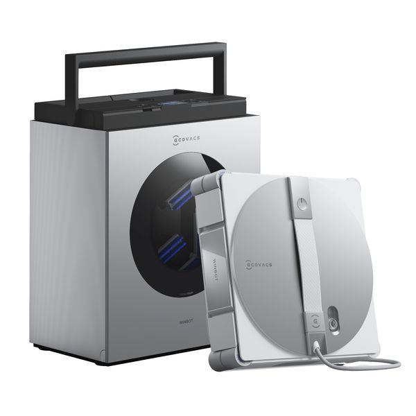 ECOVACS WINBOT W3 OMNI Robot Window Cleaner - Vortex Wash and WIN-SLAM 5.0