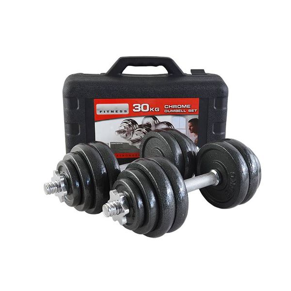 30kg Adjustable Dumbbell Set with Case