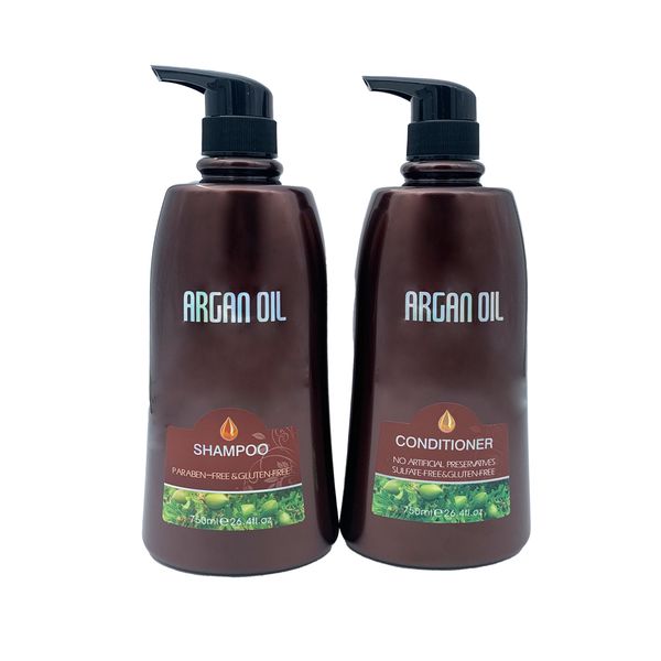 Moroccan Argan Oil - Twin Pack - Salon Professional 750ml