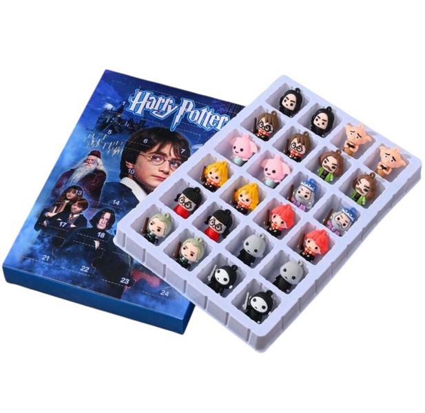 Wizarding World 24-Piece Figurine Set - Harry Potter Collectibles