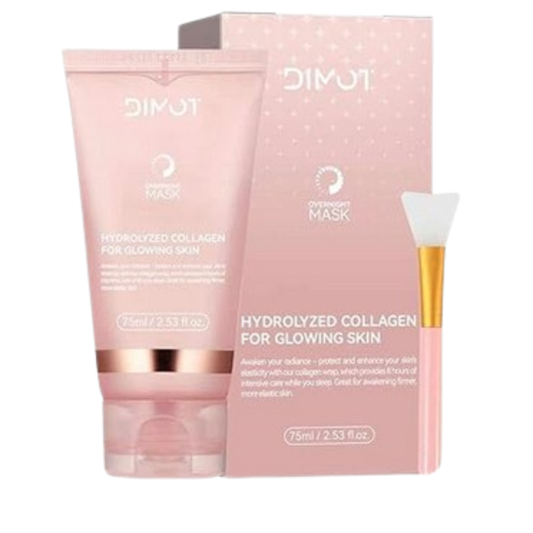 Dimot Collagen Overnight Mask with Brush