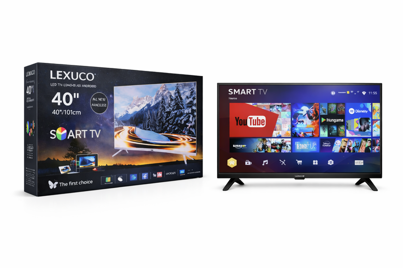 Lexuco 40'' Smart LED HD Ready TV With Wireless Mouse