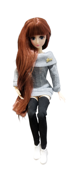 Fashion Doll for Girls 30cm - Fully Poseable,Articulated Joints, Dress-Up