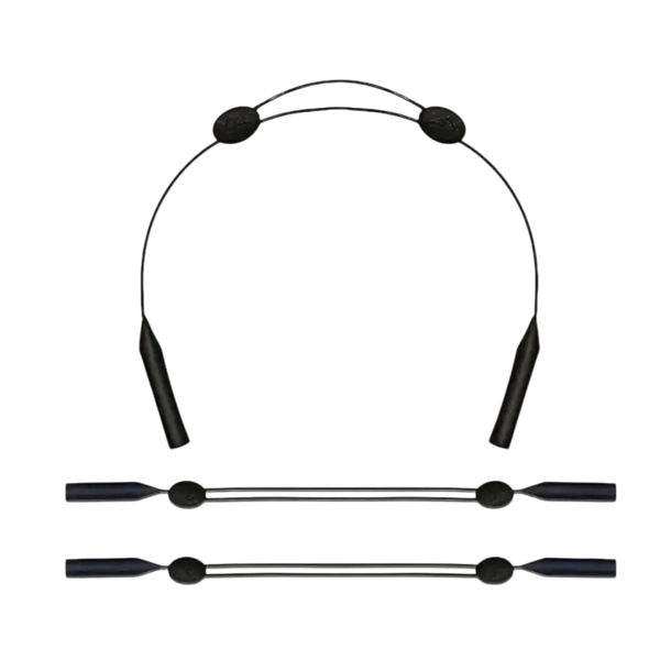 3 Pack Adjustable Anti-Drop ,Anti-Slip Eyeglasses Strap /Buckle/Chain